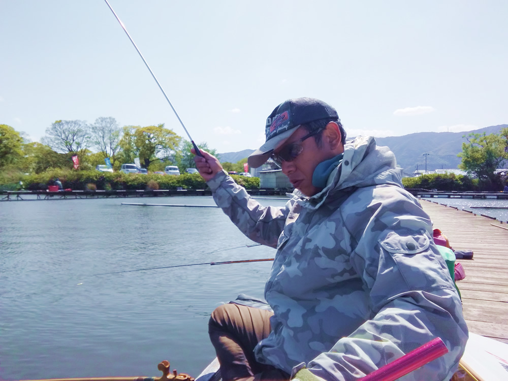 岐阜県 つつじ池 へらぶな 管理釣り場 つりチャレ