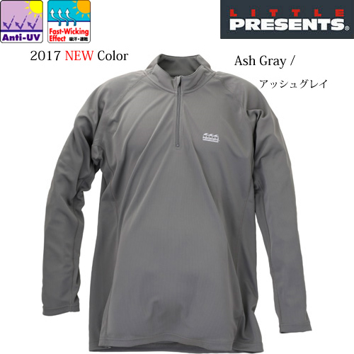 リトルプレゼンツ ドライロング ジップT T-10 アッシュグレイ