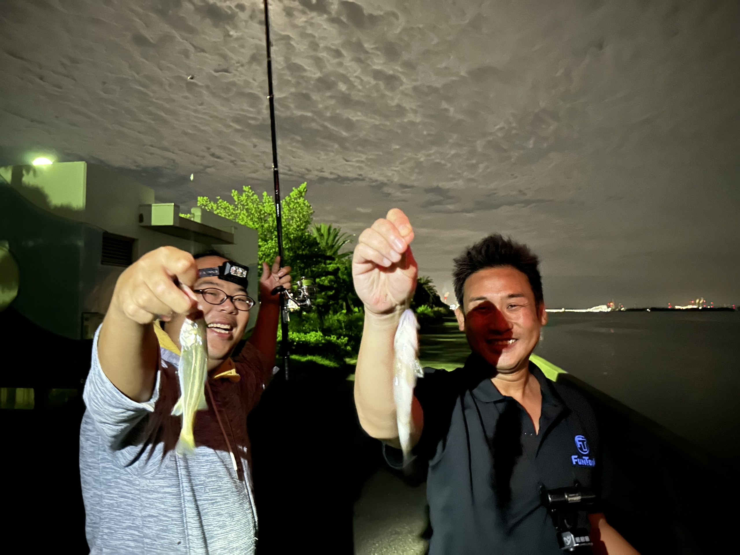釣果情報-愛知県須磨緑地公園にて堤防ウキ釣りの釣果セイゴ
