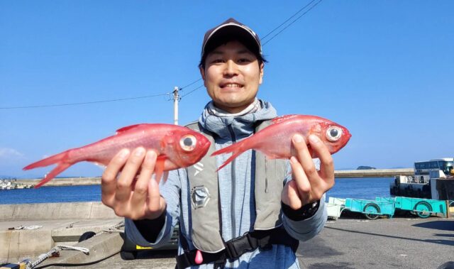 釣果情報-愛知県松下釣船にて船釣りの釣果キンメダイ
